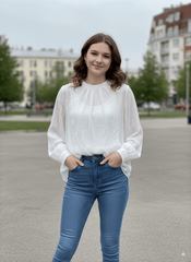 AURORA PLAIN WOMENS TOP (FREE SIZE) - Smgarment's