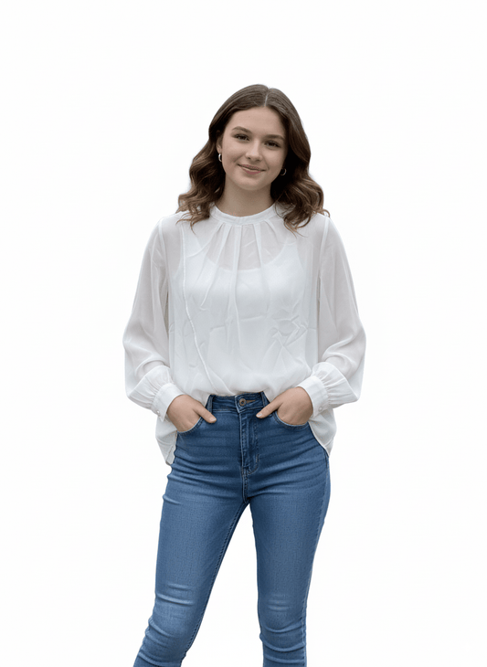 AURORA PLAIN WOMENS TOP (FREE SIZE) - Smgarment's