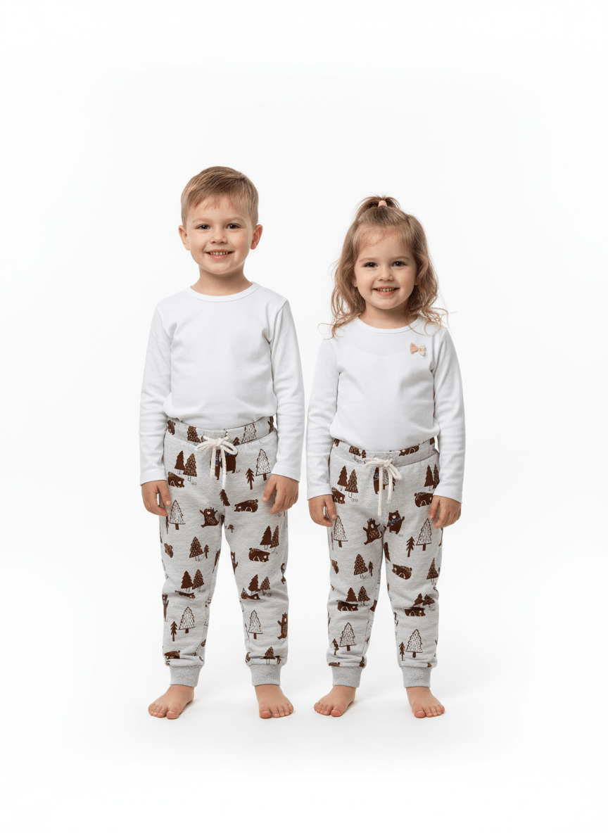 BABY CLUB KIDS PRINTED TROUSER - Smgarment's