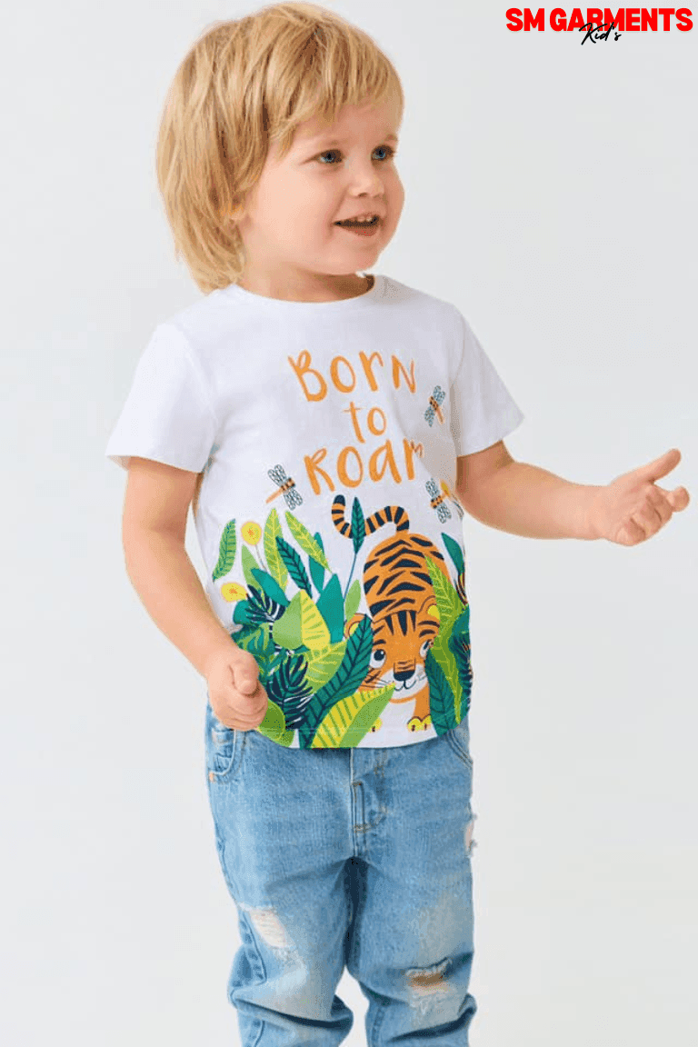 baby go printed tees - SMgarment's