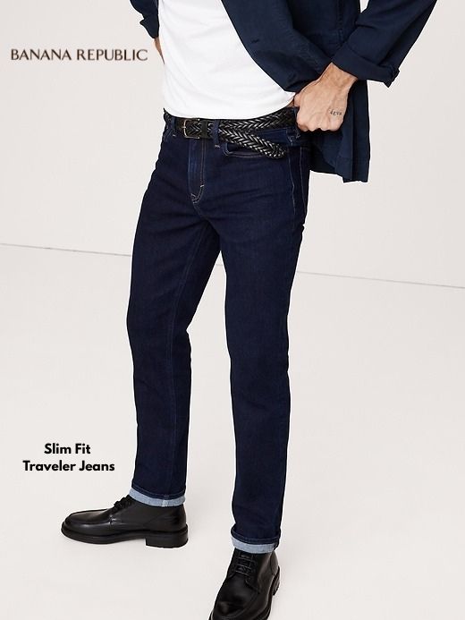 BANANA REPUBLIC Slim Fit Traveler Jeans - Smgarment's