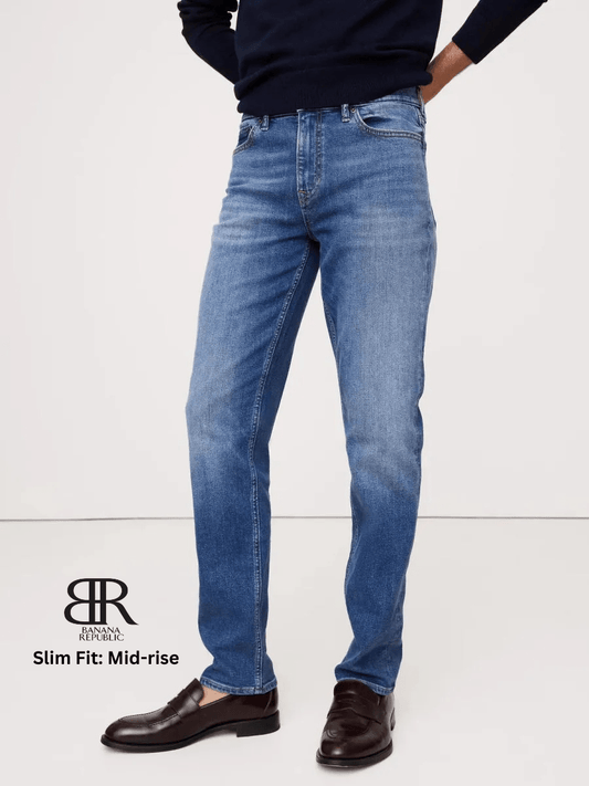 BANANA REPUBLIC Slim Luxe Traveler Jean - Smgarment's