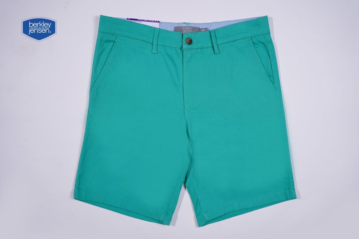 BERKLEY JENSEN Flat Front Chino Short - Smgarment's