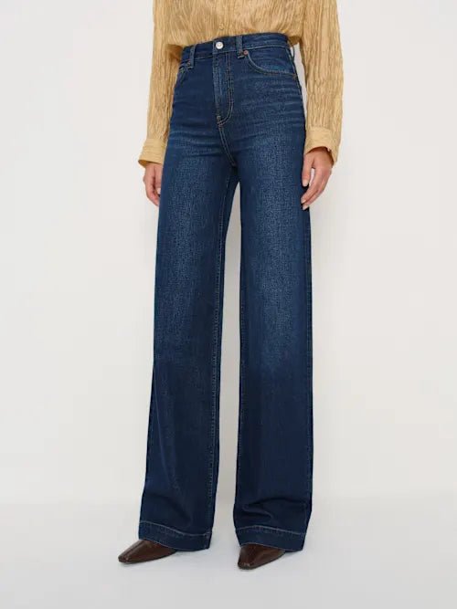 Bex Super Stretch High Rise Wide Leg Jeans - Smgarment's