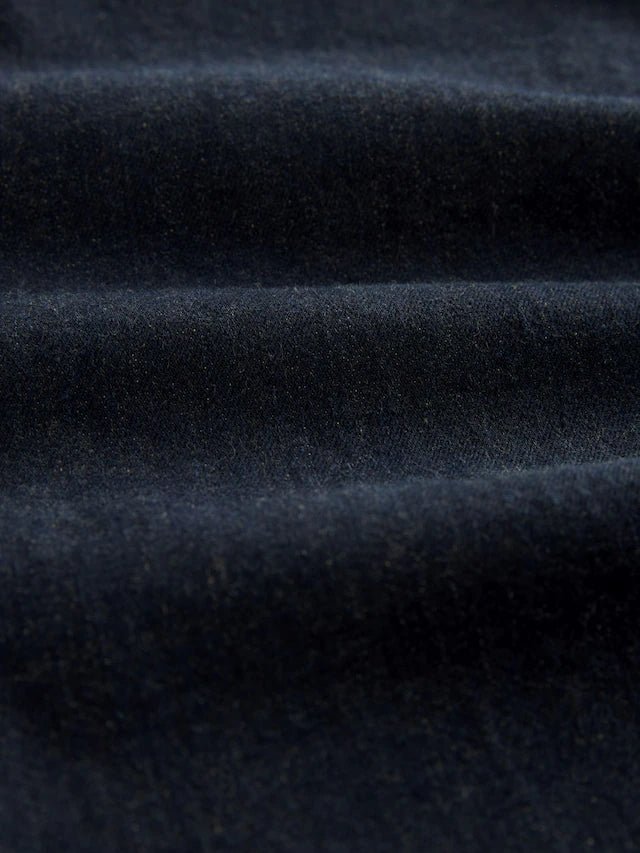 Blue Indigo Rinse Single Straight Fit Classic Stretch Jeans - Smgarment's