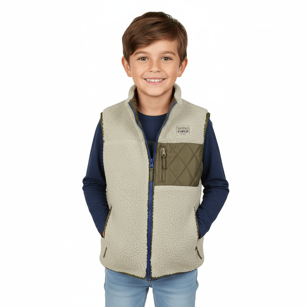 BLUE REBEL 2 in 1 Twill Jacket Sleeveless - Smgarment's