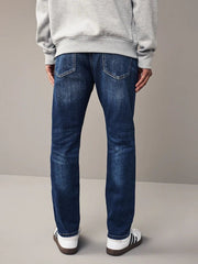 Blue Slim Fit Vintage Stretch Authentic Jeans - Smgarment's