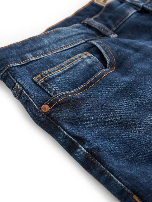 Blue Slim Fit Vintage Stretch Authentic Jeans - Smgarment's