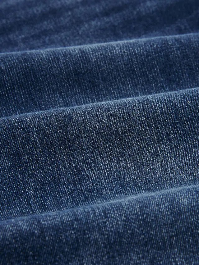 Blue Slim Fit Vintage Stretch Authentic Jeans - Smgarment's