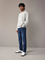 Blue Slim Fit Vintage Stretch Authentic Jeans - Smgarment's