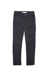 Boys' Black Slim Fit Chino Pants - Smgarment's