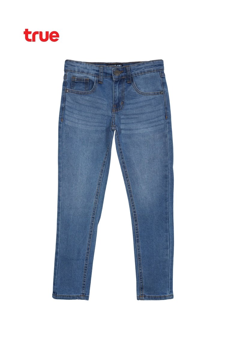 Boys' Classic Blue Stretch Denim Jeans - Smgarment's