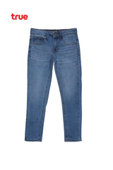 Boys' Classic Blue Stretch Denim Jeans - Smgarment's
