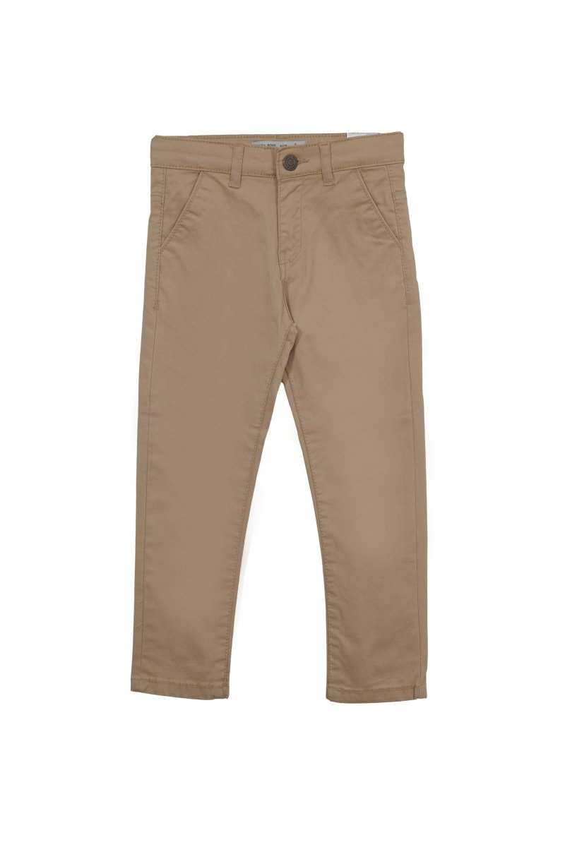 Boys' Classic Khaki Chino Pants - Smgarment's