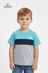 BOYS COLOR BLOCK T SHIRT - Smgarment's