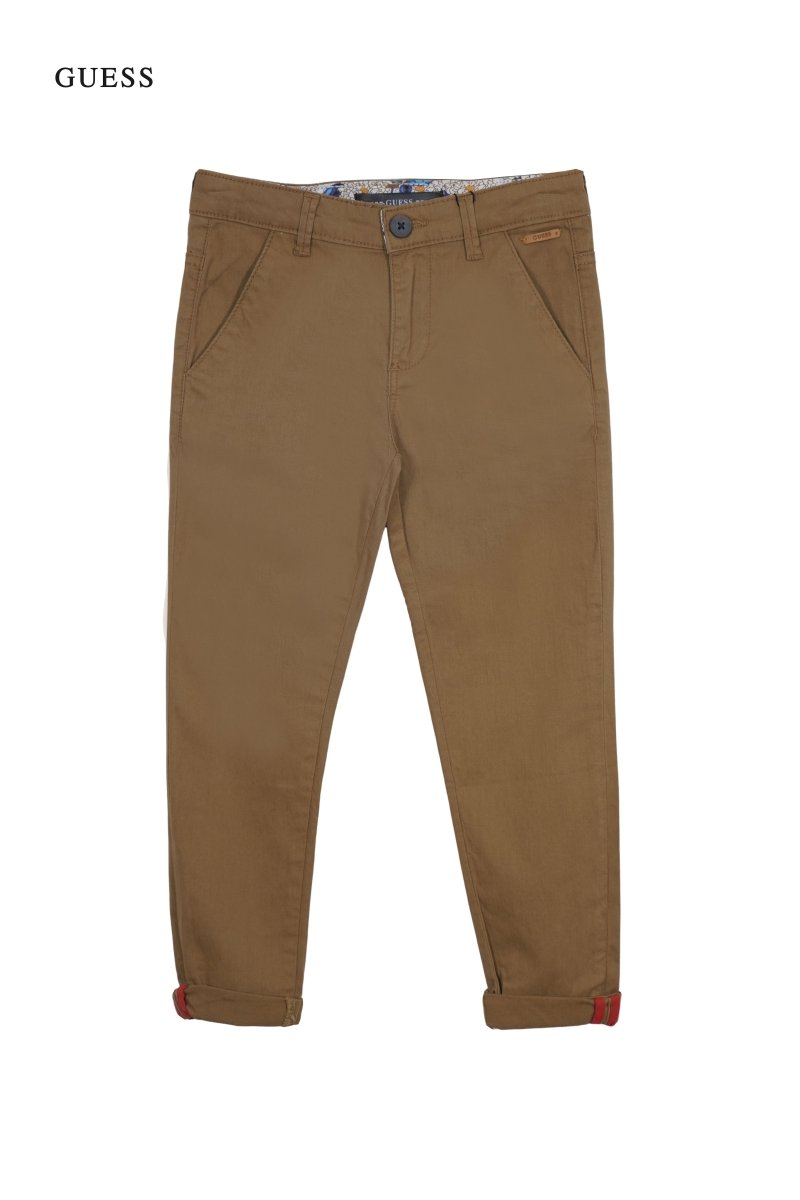 Boys Slim Fit Stretch Chino Pants - Smgarment's