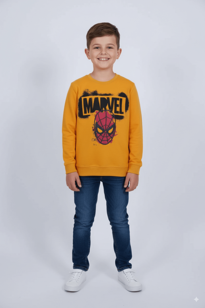 BOYS SPIDER MAN SWEATSHIRT - Smgarment's