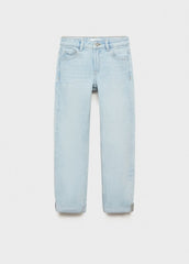 BOYS Straight jeans with turn - up - Smgarment's