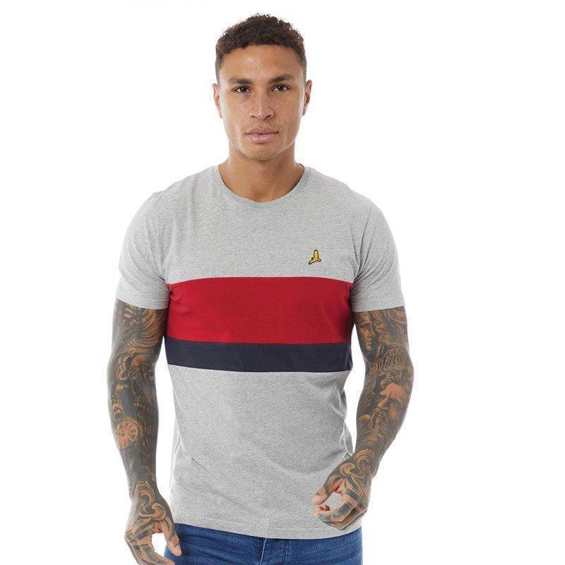 BRAVE SOUL ALLEN LIGHT GREY MARL T - SHIRT - Smgarment's