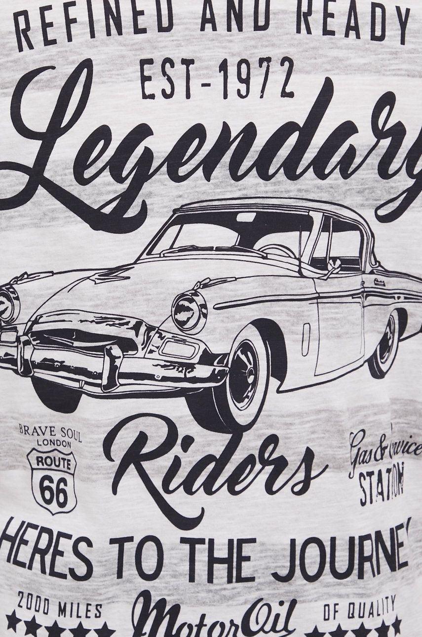 BRAVE SOUL COTTON T - SHIRT - SMgarment's