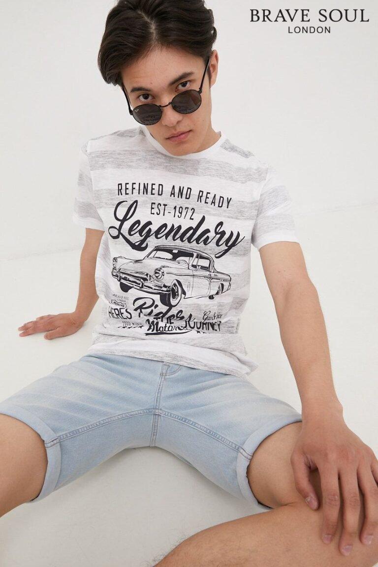 BRAVE SOUL COTTON T - SHIRT - SMgarment's