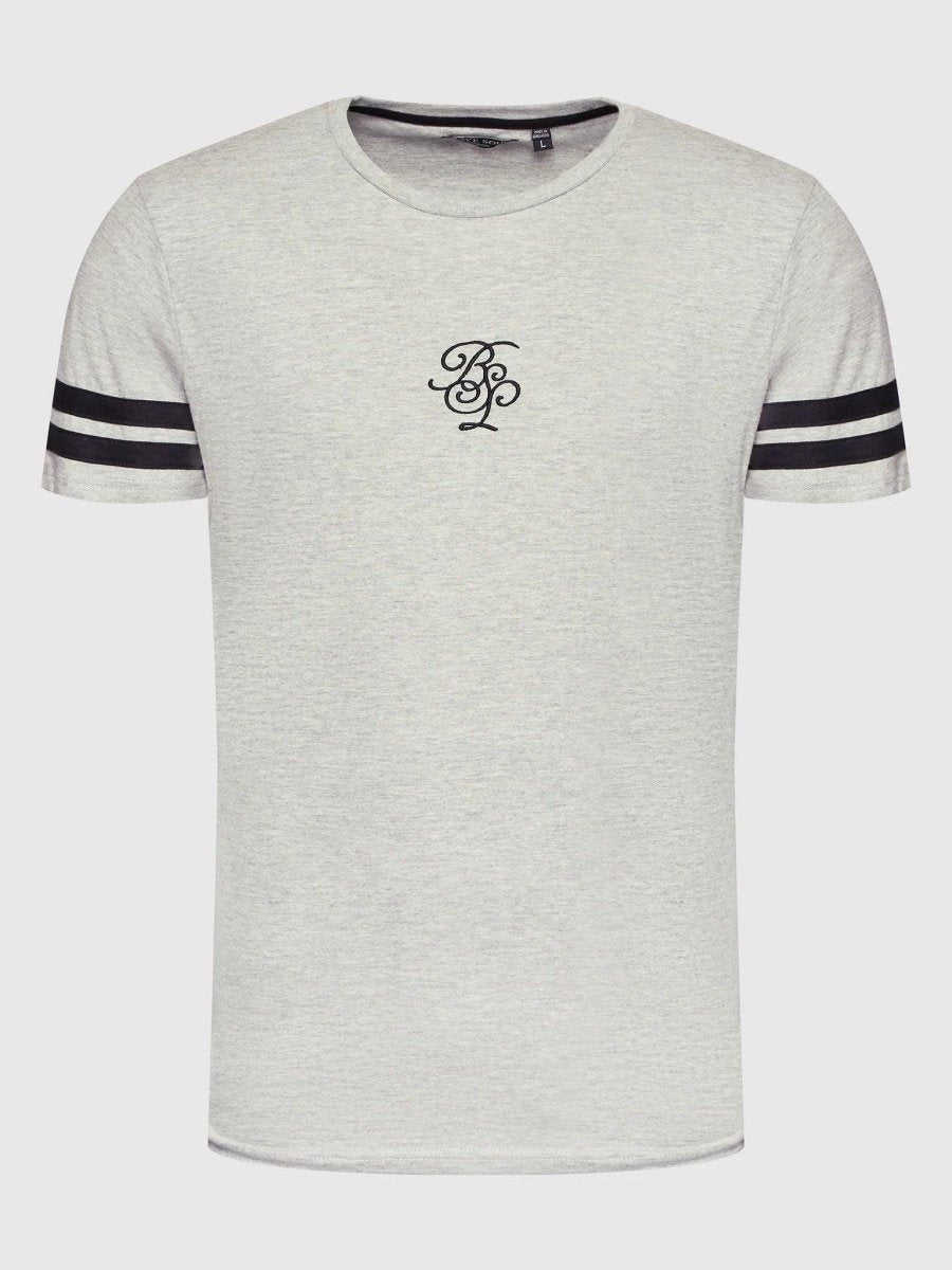 BRAVE SOUL GREY REGULAR FIT T - SHIRT - Smgarment's