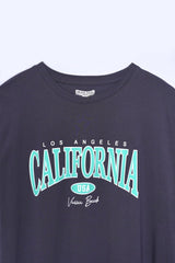 BRAVE SOUL LONDON T-Shirt With California Print - Smgarment's