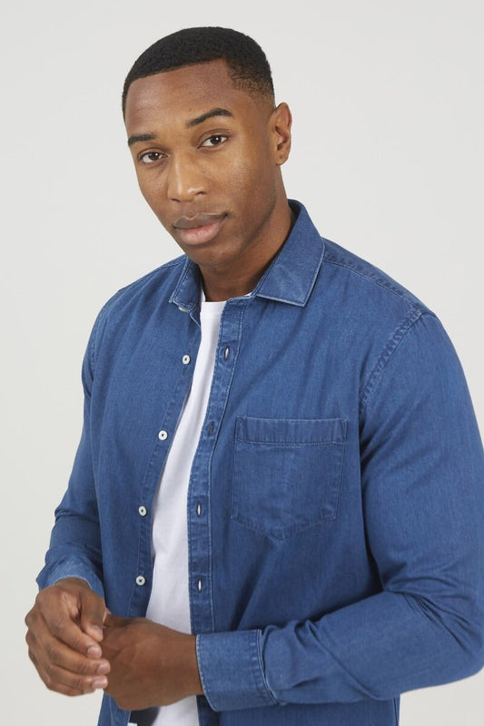 BRAVE SOUL MENS Long - sleeved shirt - Smgarment's