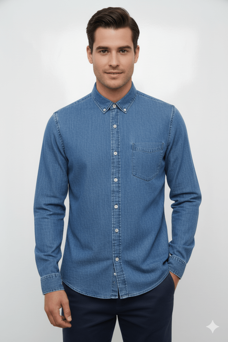 BRAVE SOUL MENS Long - sleeved shirt - Smgarment's