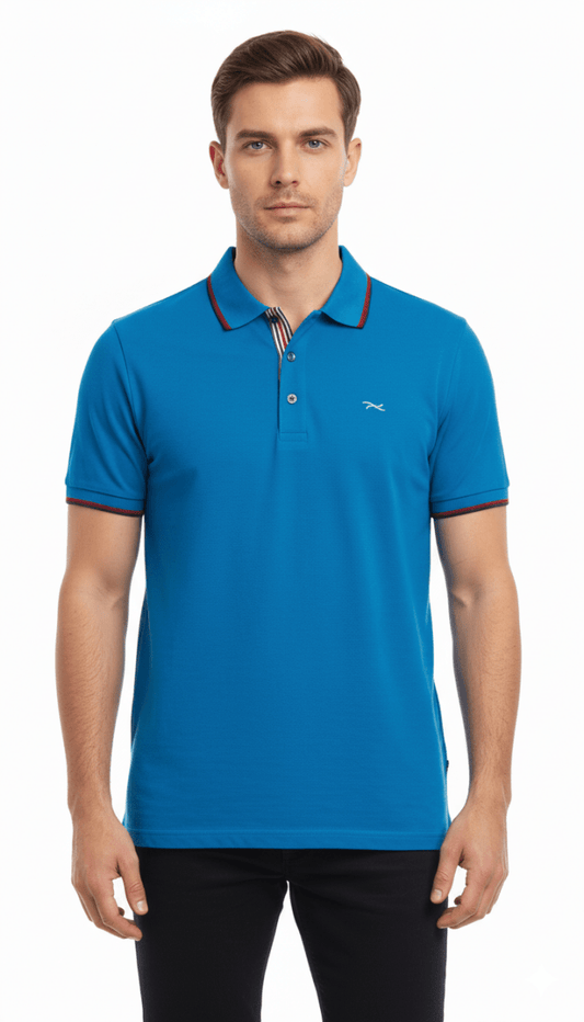 BRAX MENS LOGO BASIC POLO - Smgarment's