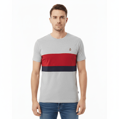 BS ALLEN LIGHT GREY MARL T - SHIRT - Smgarment's