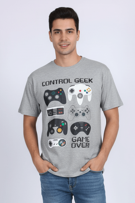 BS CONTROL GEEK PRINTED - Smgarment's