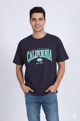 BS LONDON T-Shirt With California Print - Smgarment's
