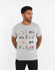 BS VESPA SHORT SLEEVES T - SHIRT - Smgarment's
