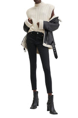MNG ISA cropped skinny jeans