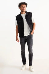 C&A Skinny Jeans Denim Dark Gray LYCRA® - SMgarment's