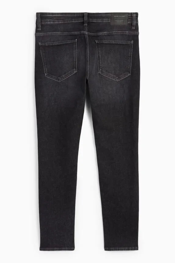 C&A Skinny Jeans Denim Dark Gray LYCRA® - SMgarment's