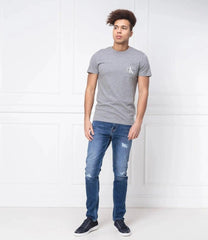 CALVIN KLEIN MEN COTTON T - SHIRT SHORT SLEEVES - Smgarment's