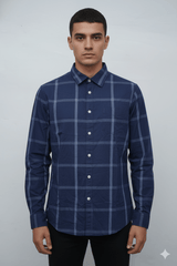CEL MEN CHECKERED SHIRT - Smgarment's