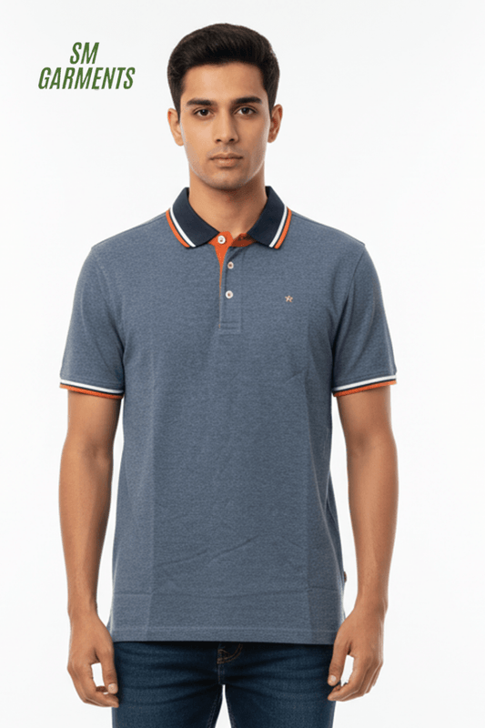 CEL MENS BASIC LOGO POLO - Smgarment's