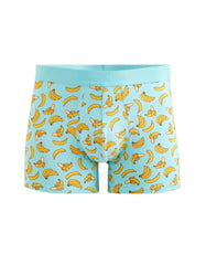 Celio Banana Pattern Stretch Cotton Boxer Shorts - SMgarment's