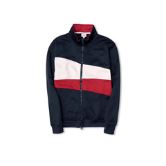CELIO Block Patch Navy Blue Jacket - SMgarment's
