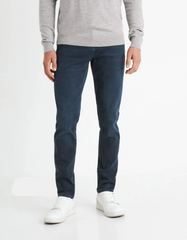 CELIO NAVY C25 STRETCH COTTON SLIM JEANS - Smgarment's