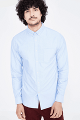 CELIO OXFORD SLIM BUTTON SHIRT - SMgarment's
