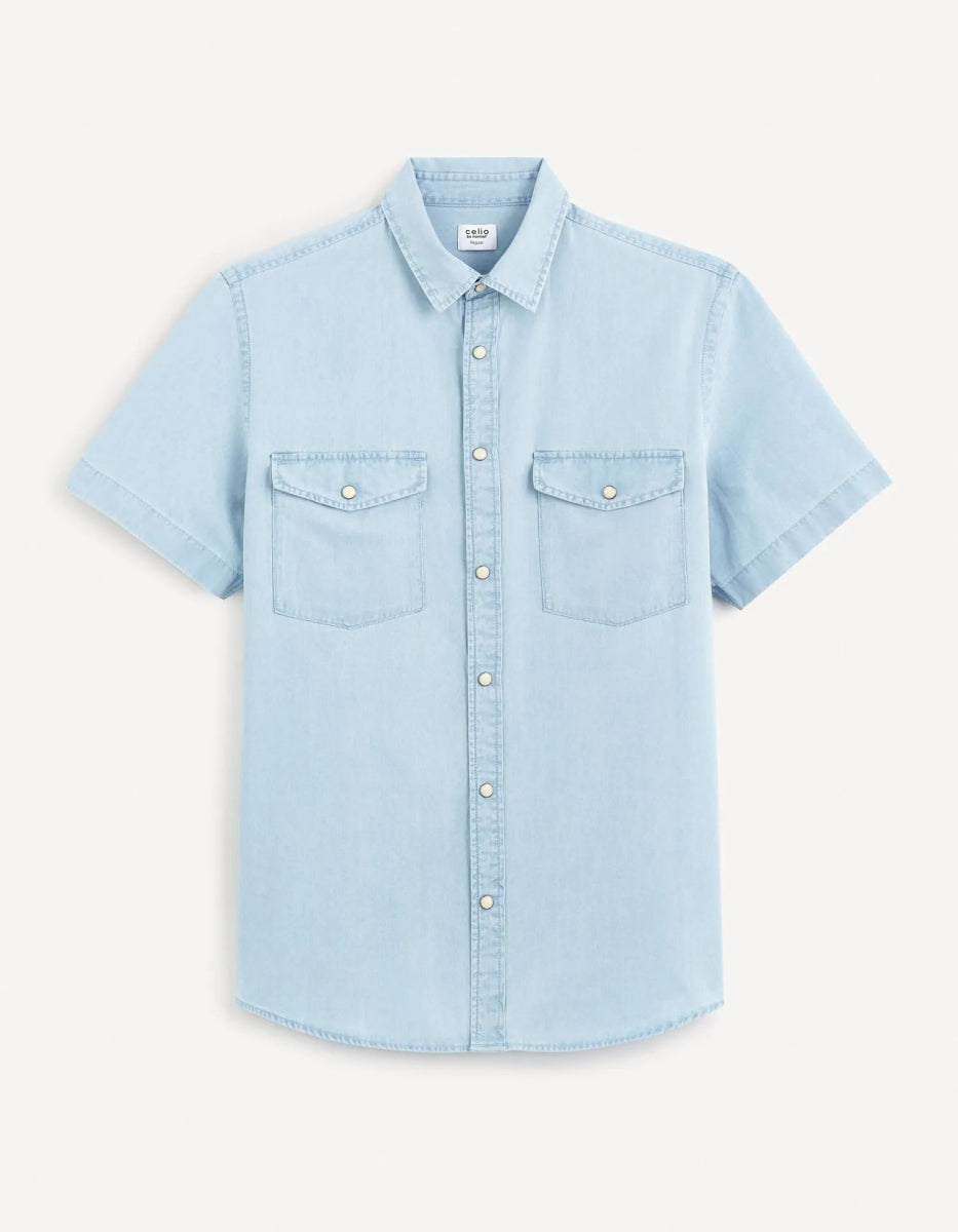 CELIO Regular Denim Shirt - Smgarment's