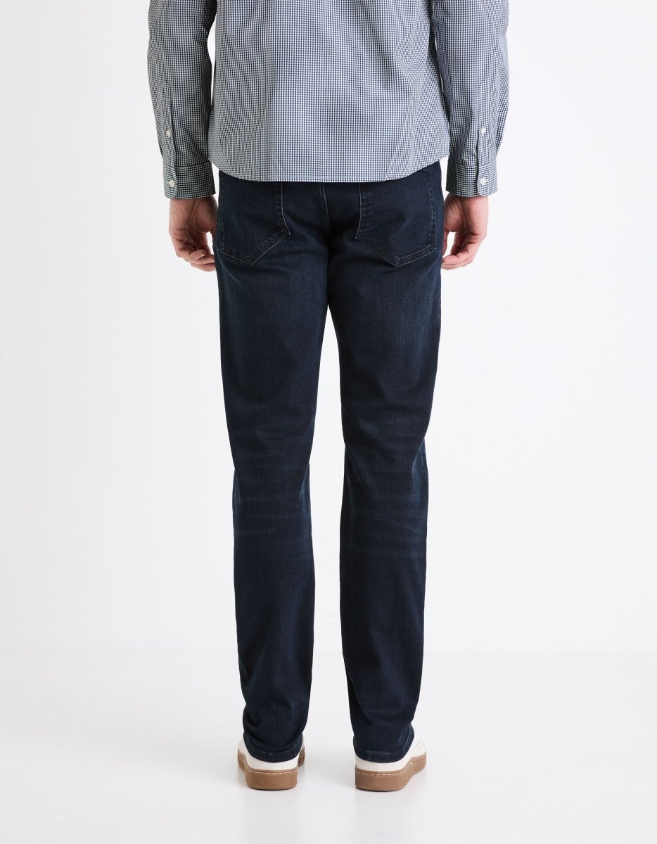 CELIO Regular stretch cotton jeans c5 3 lengths - navy - Smgarment's