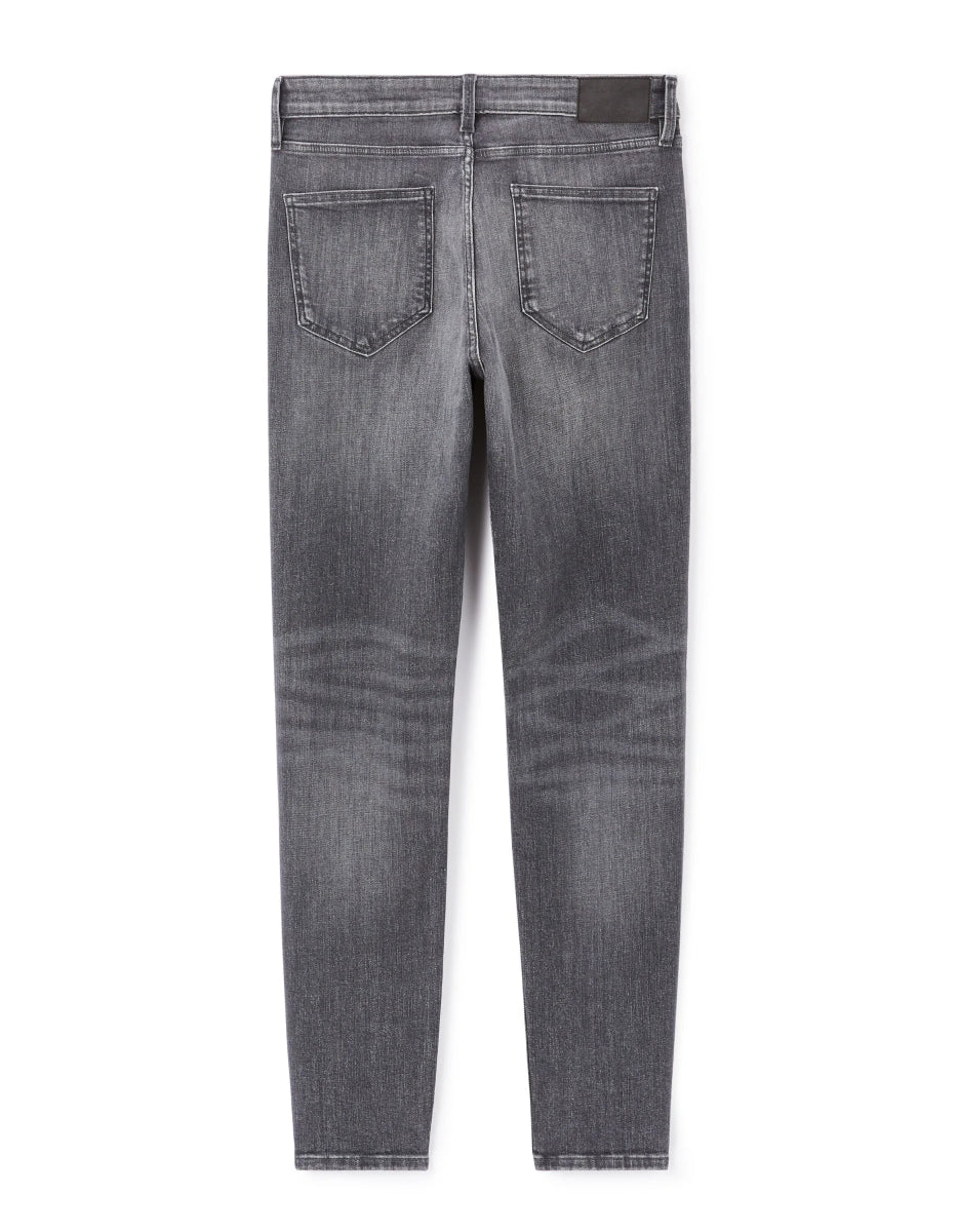 CELIO Slim Stretch Cotton Jeans Gray - Smgarment's