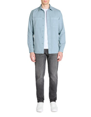 CELIO Slim Stretch Cotton Jeans Gray - Smgarment's