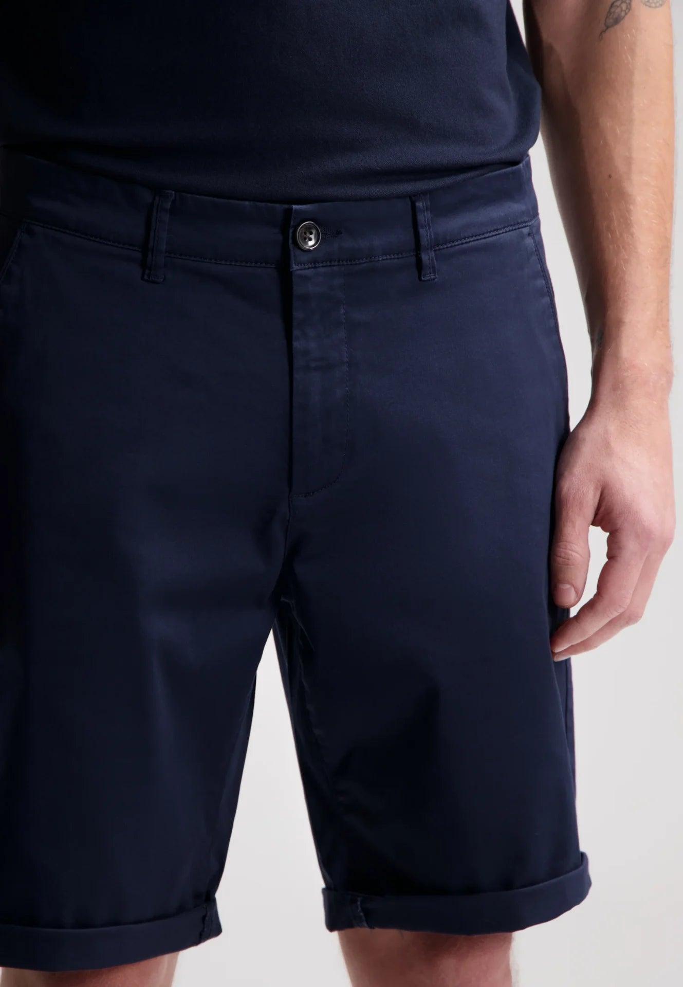 Charlie Shorts Peach Satin - SMgarment's