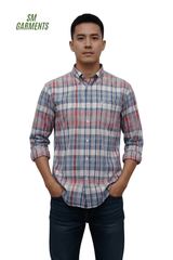 Checkered Flannel Shirt - Smgarment's